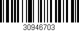 Código de barras (EAN, GTIN, SKU, ISBN): '30946703'