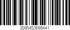 Código de barras (EAN, GTIN, SKU, ISBN): '3095453699441'