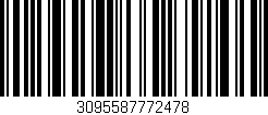 Código de barras (EAN, GTIN, SKU, ISBN): '3095587772478'
