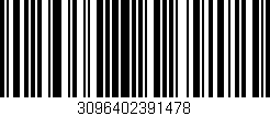Código de barras (EAN, GTIN, SKU, ISBN): '3096402391478'