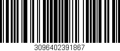 Código de barras (EAN, GTIN, SKU, ISBN): '3096402391867'