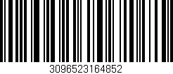 Código de barras (EAN, GTIN, SKU, ISBN): '3096523164852'