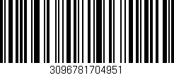 Código de barras (EAN, GTIN, SKU, ISBN): '3096781704951'