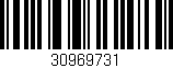 Código de barras (EAN, GTIN, SKU, ISBN): '30969731'