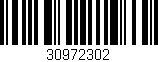 Código de barras (EAN, GTIN, SKU, ISBN): '30972302'