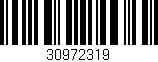 Código de barras (EAN, GTIN, SKU, ISBN): '30972319'