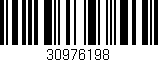 Código de barras (EAN, GTIN, SKU, ISBN): '30976198'