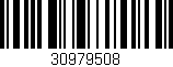 Código de barras (EAN, GTIN, SKU, ISBN): '30979508'