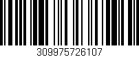 Código de barras (EAN, GTIN, SKU, ISBN): '309975726107'