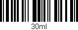 Código de barras (EAN, GTIN, SKU, ISBN): '30ml'