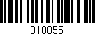 Código de barras (EAN, GTIN, SKU, ISBN): '310055'