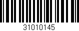Código de barras (EAN, GTIN, SKU, ISBN): '31010145'