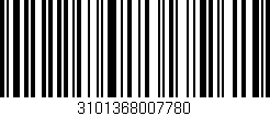 Código de barras (EAN, GTIN, SKU, ISBN): '3101368007780'