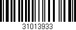 Código de barras (EAN, GTIN, SKU, ISBN): '31013933'