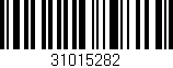 Código de barras (EAN, GTIN, SKU, ISBN): '31015282'