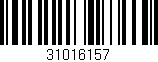 Código de barras (EAN, GTIN, SKU, ISBN): '31016157'