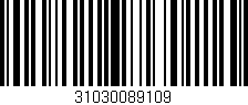 Código de barras (EAN, GTIN, SKU, ISBN): '31030089109'