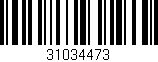 Código de barras (EAN, GTIN, SKU, ISBN): '31034473'