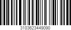 Código de barras (EAN, GTIN, SKU, ISBN): '3103623449090'