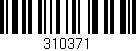 Código de barras (EAN, GTIN, SKU, ISBN): '310371'