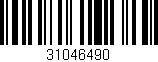 Código de barras (EAN, GTIN, SKU, ISBN): '31046490'