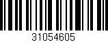 Código de barras (EAN, GTIN, SKU, ISBN): '31054605'