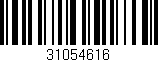 Código de barras (EAN, GTIN, SKU, ISBN): '31054616'