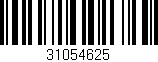 Código de barras (EAN, GTIN, SKU, ISBN): '31054625'