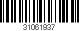 Código de barras (EAN, GTIN, SKU, ISBN): '31061937'