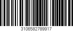 Código de barras (EAN, GTIN, SKU, ISBN): '3106582789917'