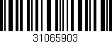 Código de barras (EAN, GTIN, SKU, ISBN): '31065903'