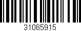 Código de barras (EAN, GTIN, SKU, ISBN): '31065915'