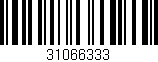 Código de barras (EAN, GTIN, SKU, ISBN): '31066333'