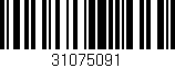 Código de barras (EAN, GTIN, SKU, ISBN): '31075091'