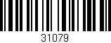 Código de barras (EAN, GTIN, SKU, ISBN): '31079'