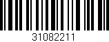 Código de barras (EAN, GTIN, SKU, ISBN): '31082211'
