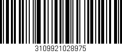 Código de barras (EAN, GTIN, SKU, ISBN): '3109921028975'