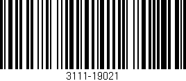Código de barras (EAN, GTIN, SKU, ISBN): '3111-19021'