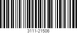 Código de barras (EAN, GTIN, SKU, ISBN): '3111-21506'