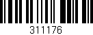 Código de barras (EAN, GTIN, SKU, ISBN): '311176'