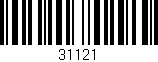 Código de barras (EAN, GTIN, SKU, ISBN): '31121'