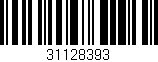 Código de barras (EAN, GTIN, SKU, ISBN): '31128393'