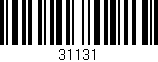 Código de barras (EAN, GTIN, SKU, ISBN): '31131'