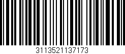 Código de barras (EAN, GTIN, SKU, ISBN): '3113521137173'