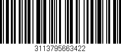 Código de barras (EAN, GTIN, SKU, ISBN): '3113795663422'