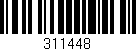 Código de barras (EAN, GTIN, SKU, ISBN): '311448'