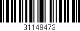 Código de barras (EAN, GTIN, SKU, ISBN): '31149473'