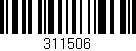 Código de barras (EAN, GTIN, SKU, ISBN): '311506'