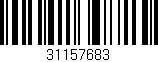 Código de barras (EAN, GTIN, SKU, ISBN): '31157683'