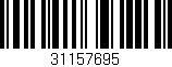 Código de barras (EAN, GTIN, SKU, ISBN): '31157695'